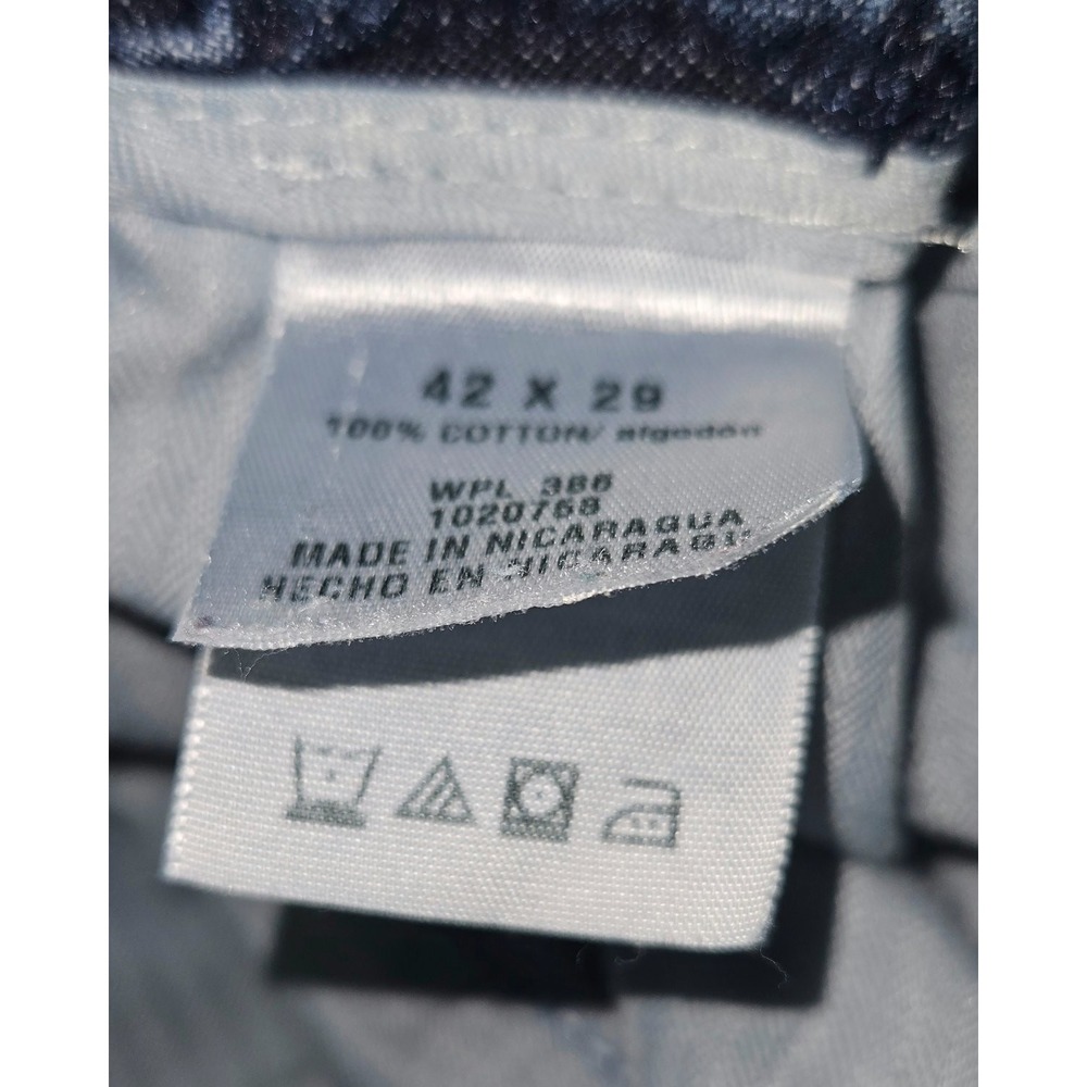 Haggar Clothing Men's Classic Fit Denim Jeans Size 42x29 - Picture 4 of 7
